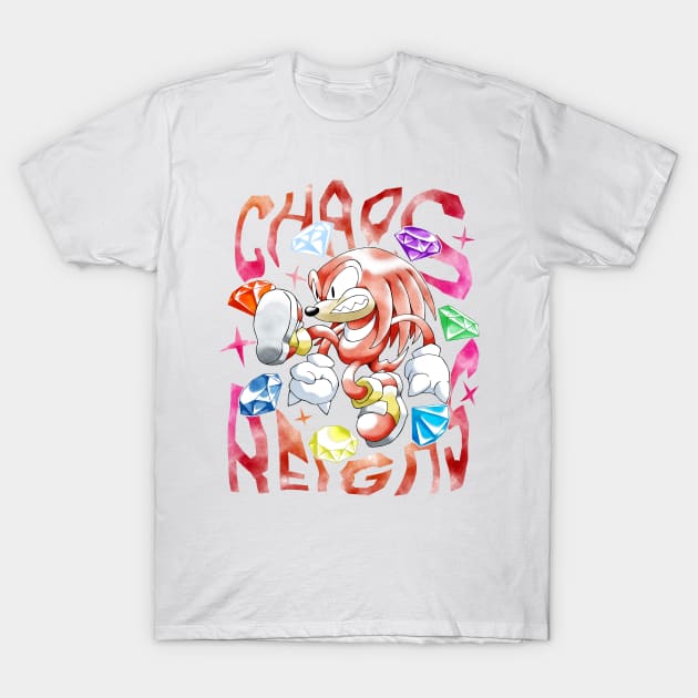 Chaos Reigns (Colored Text) T-Shirt by KyleCulp